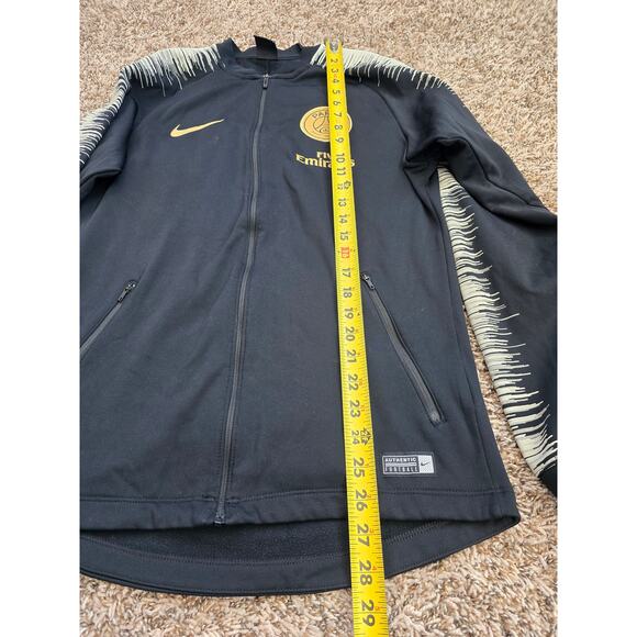 Nike PSG Paris Saint-Germain Jacket Black Gold Dri-Fit Size Small 2018-19 Season - Picture 9 of 11